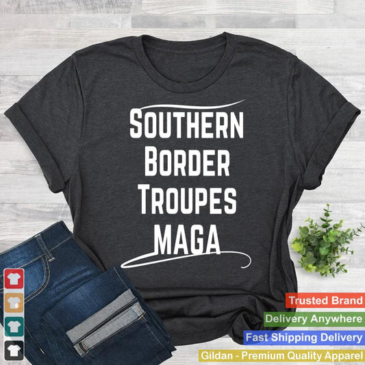 Southern Border Troupes MAGA Trump's Trending Speach