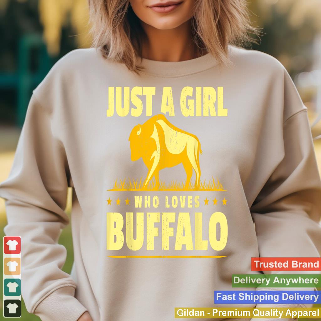 Girl Who Loves Buffalo I Women Buffalo I Daughter Buffalo