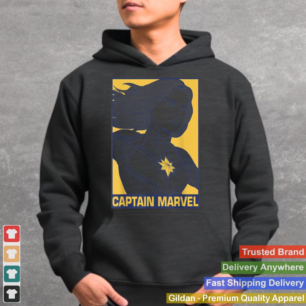 Avengers Endgame Captain Marvel Pop Art Graphic T Shirt