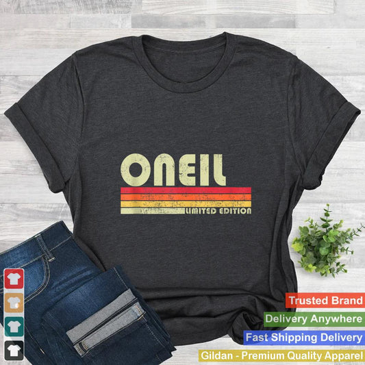 ONEIL Surname Funny Retro Vintage 80s 90s Gifts Men Women Tank Top