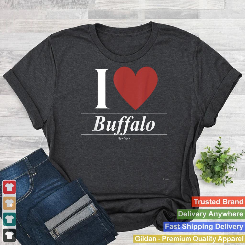 I Love Buffalo New York T Shirt