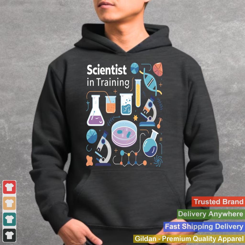 Scientist In Training Science Kids STEM Boys Girls T-Shirt