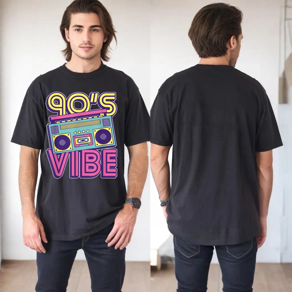 90s Vibe 1990s Music Lover Nineties Costume Party Retro 90s