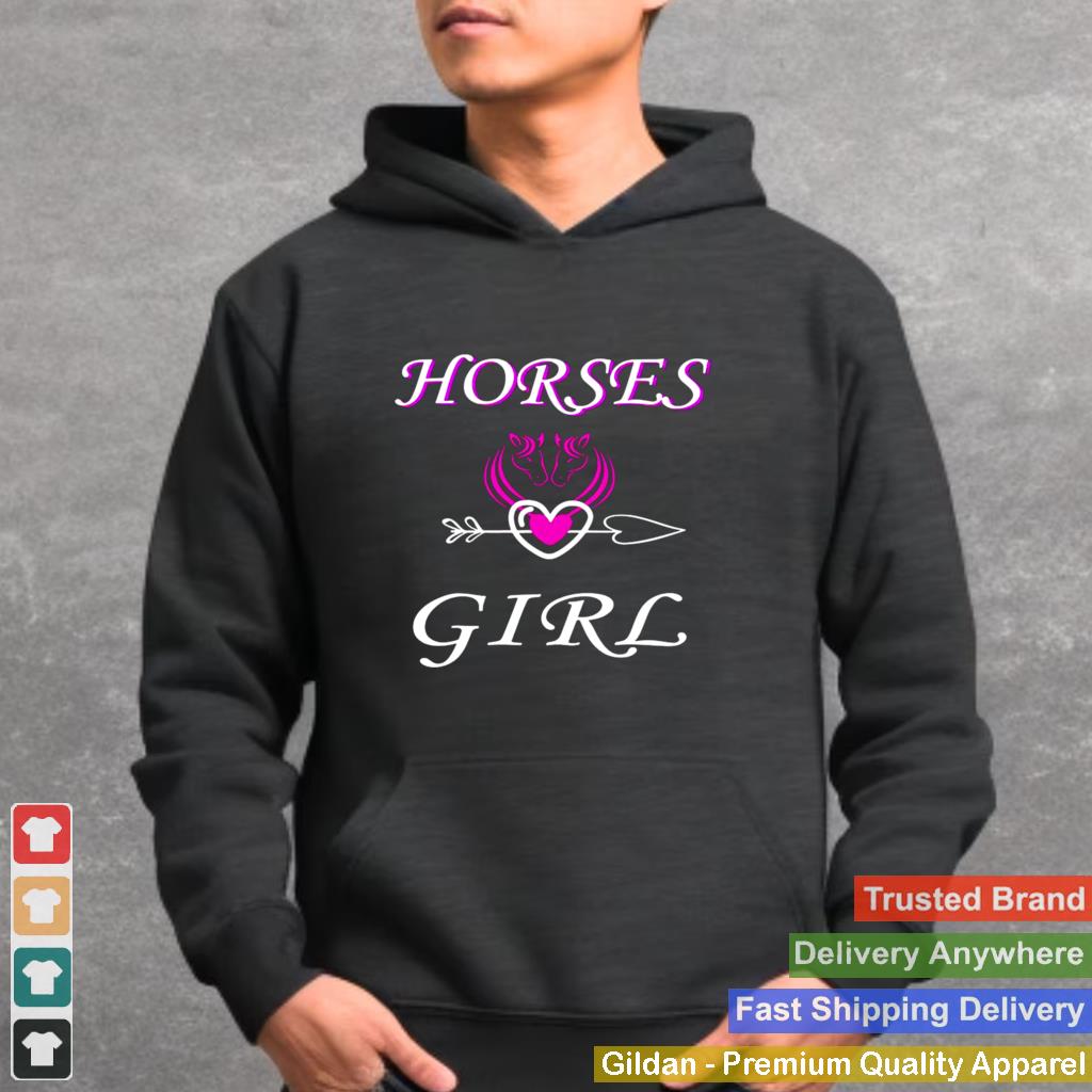 Horses Love Girl Riding Cowgirl Ranch Love My Horseback shirt 2