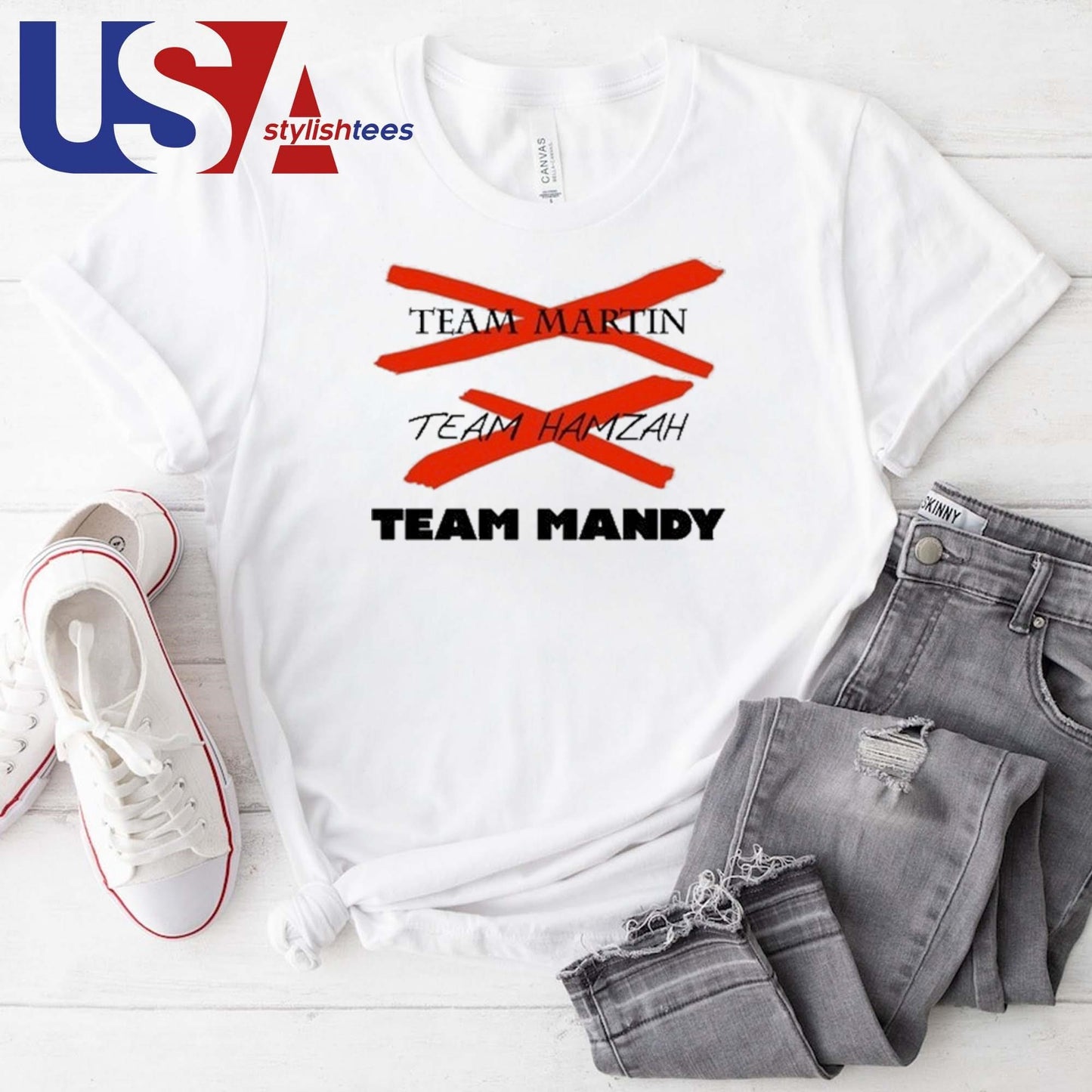 Team Martin Team Hamzah Team Mandy Shirt