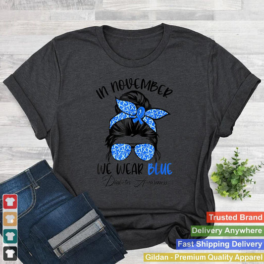 In-November-We-Wear-Blue-Messy-Bun-Diabetes-Awareness-T-Shirt_2