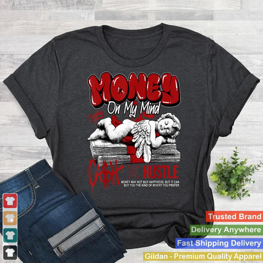 Money Cash Red Taxi 12s Matching Tee For Men Women