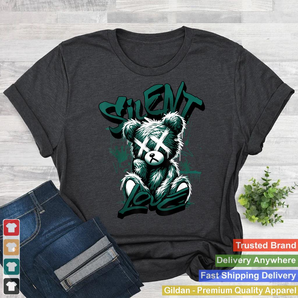 Silent Love Oxidized Green 4s Matching Tee For Men Women