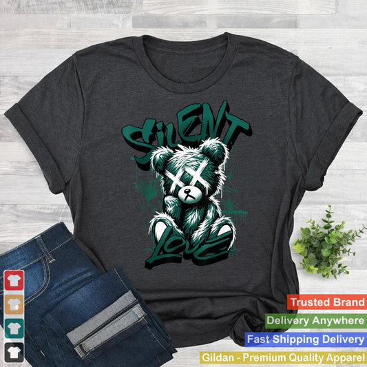 Silent Love Oxidized Green 4s Matching Tee For Men Women