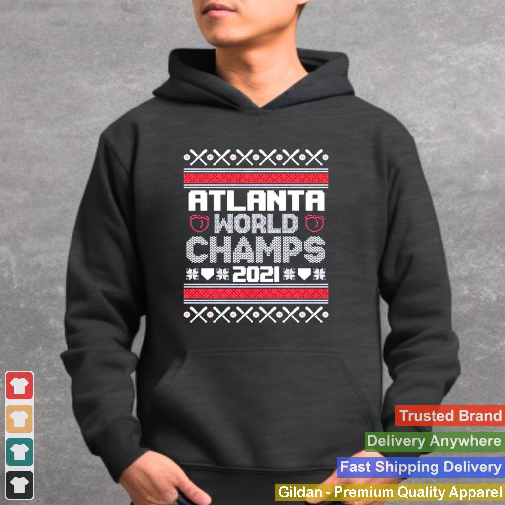 Atlanta Braves World Champs 2021 Christmas sweater