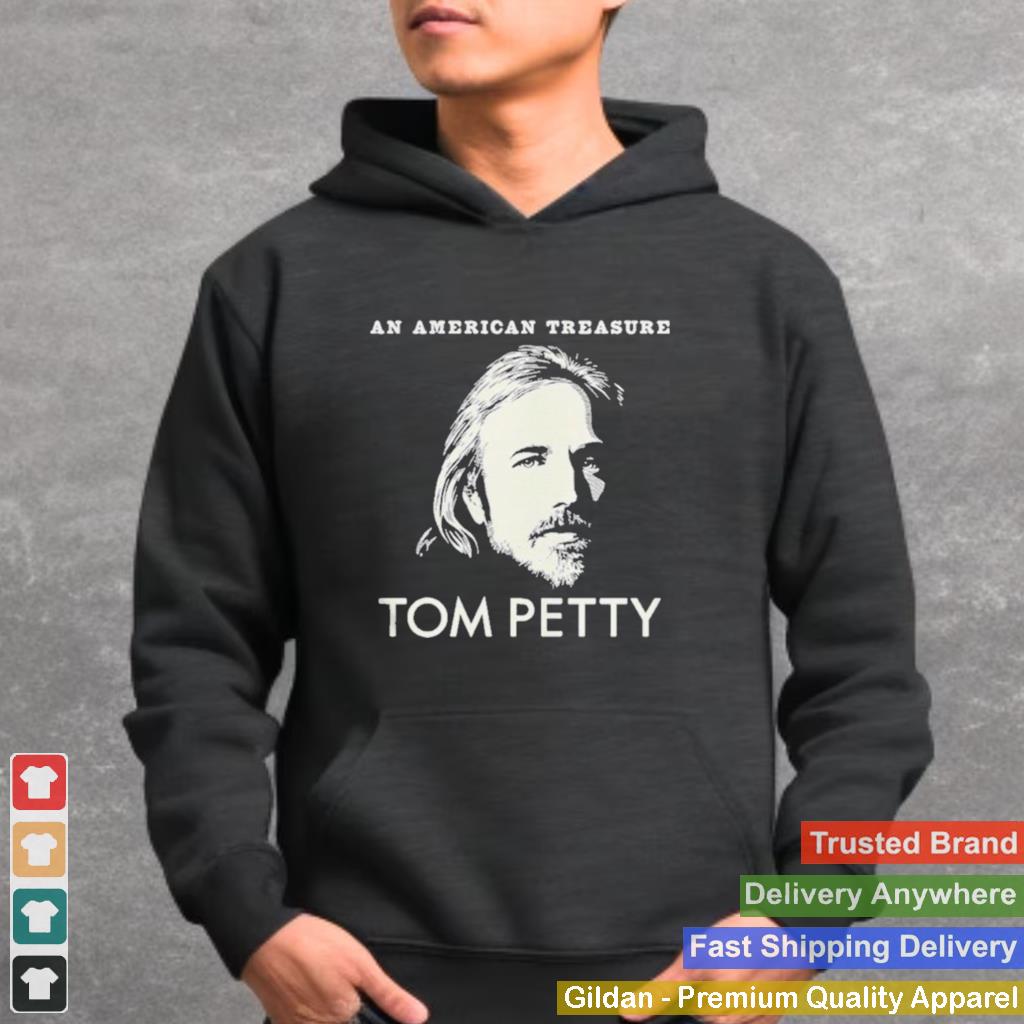 An-American-Treasure-Tom-Petty-Logo-shirt