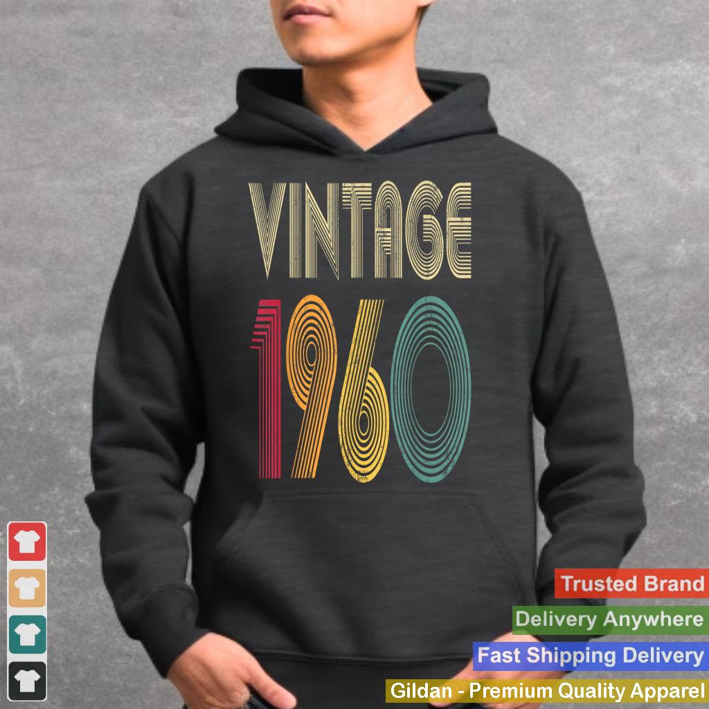 65th Birthday Gift Vintage 1960 65 Years Old Men Women Retro