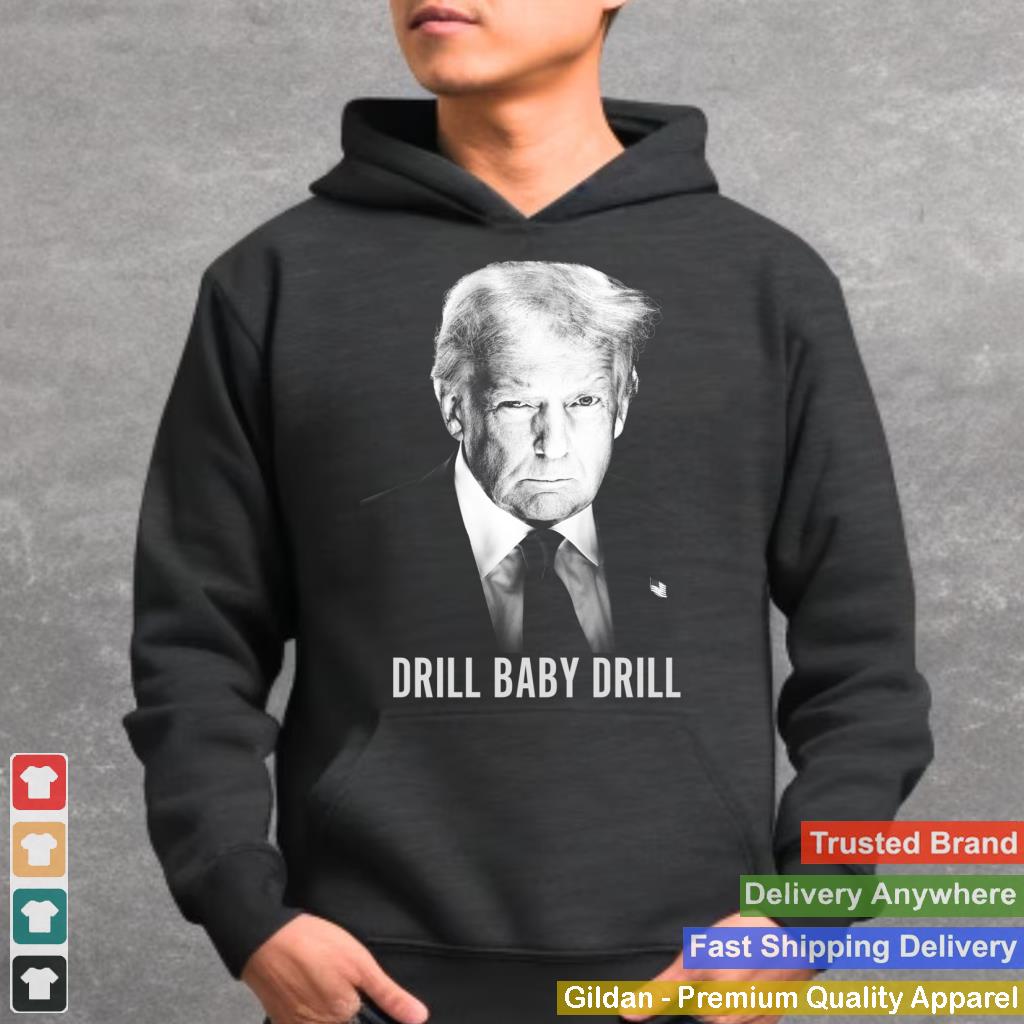 Trump Drill Baby Drill Official Portrait 45 47 4th of July