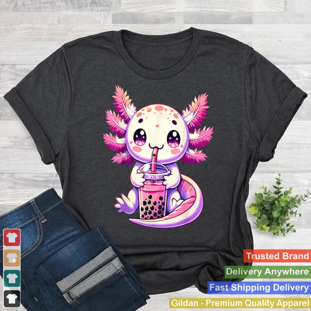 Axolotl Bubble Boba Tea Anime Cute Kawaii Axolotl