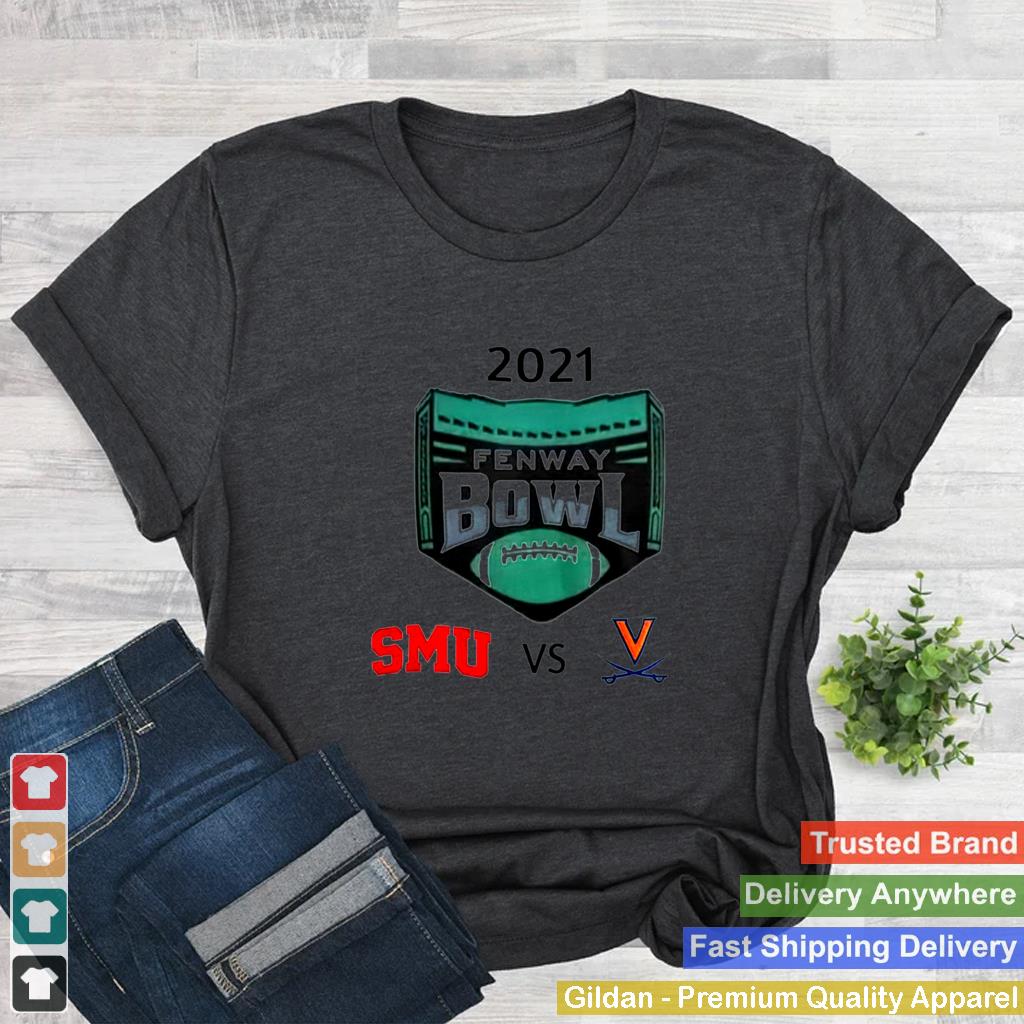 2021 Fenway Bowl SMU Mustangs vs UVA Cavaliers shirt