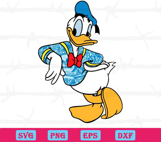 Adidas Clipart Of Donald Duck, Svg Png Dxf Eps Designs Download