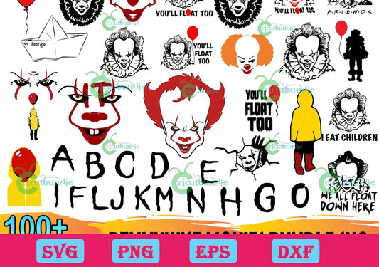 100+ Pennywise Svg Bundle