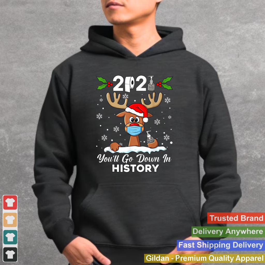 2021 Christmas Reindeer Funny Xmas T Shirt 2