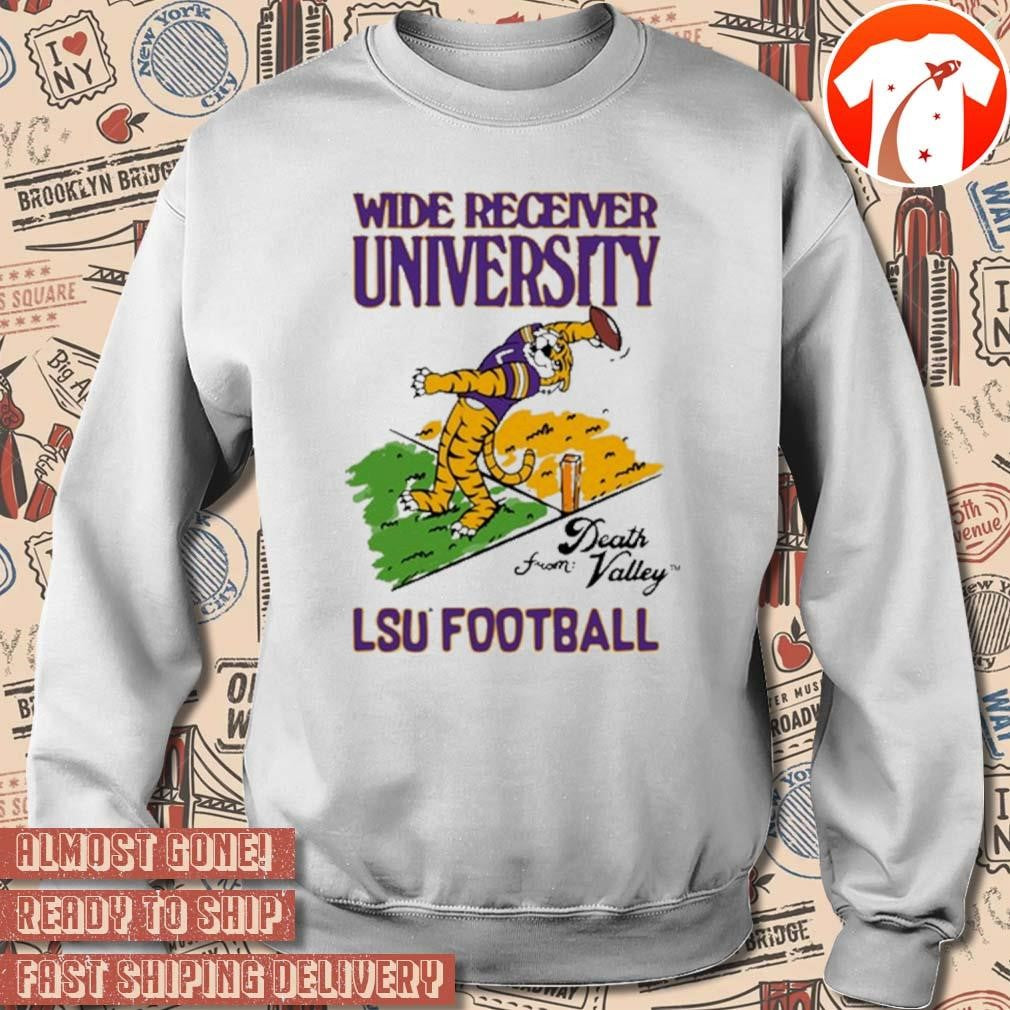 Official Tys Dyes LSU Football Wide Receiver University From Death Valley Painting t-shirt