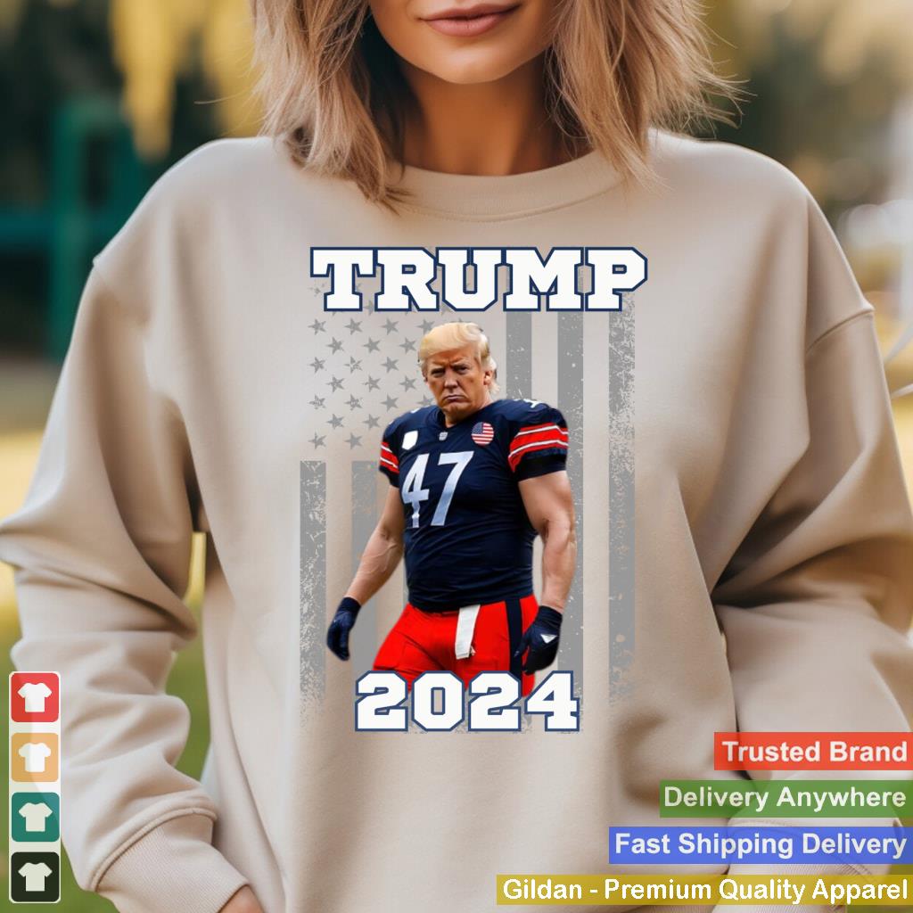 Trump 47 Football Jersey u2013 Funny Trump 2024 Football Player