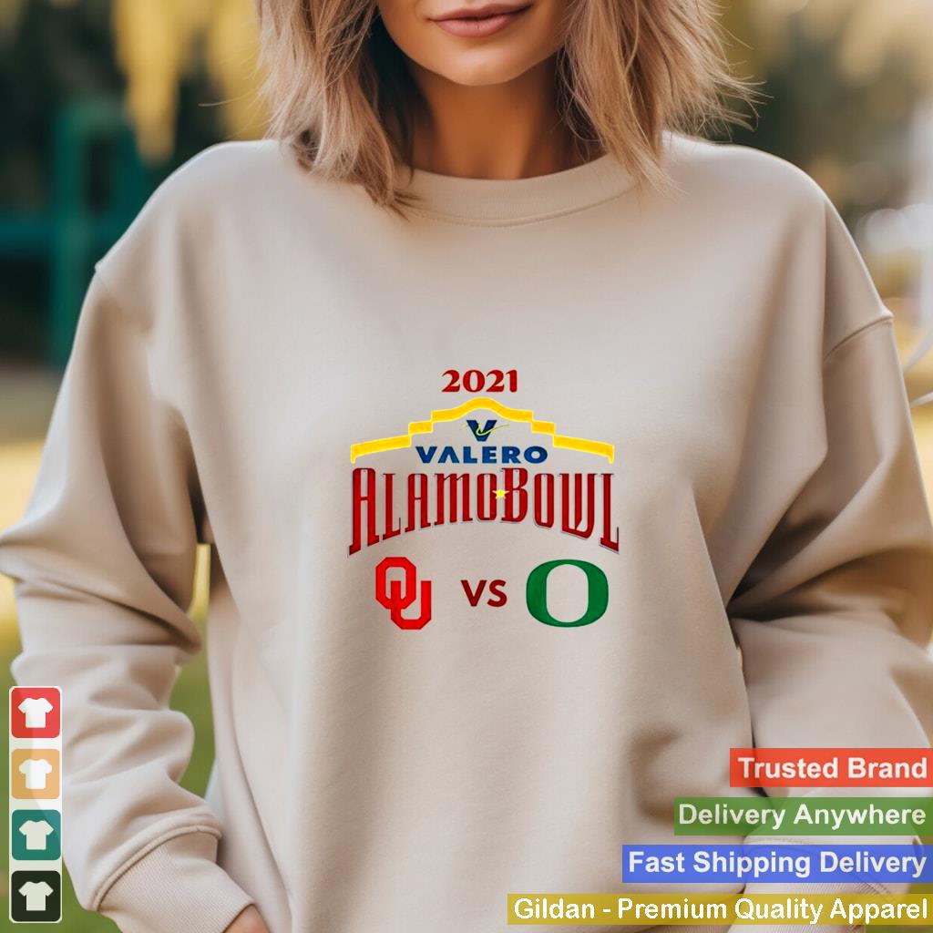 2021 Alamo Bowl Oregon Ducks vs Oklahoma Sooners shirt