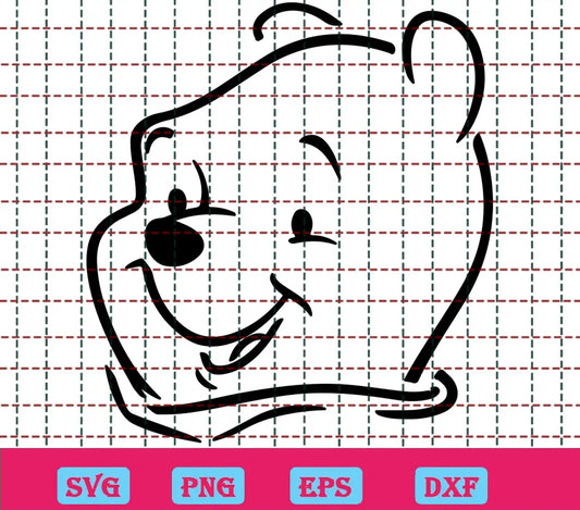 Winnie The Pooh Smile Svg Free