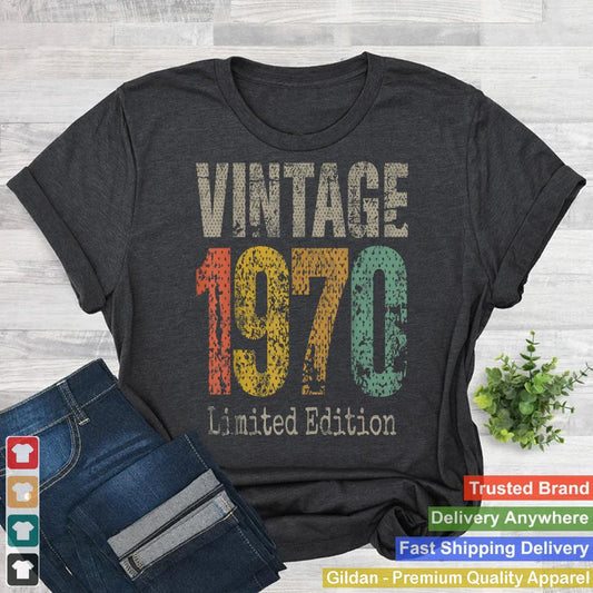 Vintage 1970 Limited Edition 55th Birthday Gifts 55 Year Old