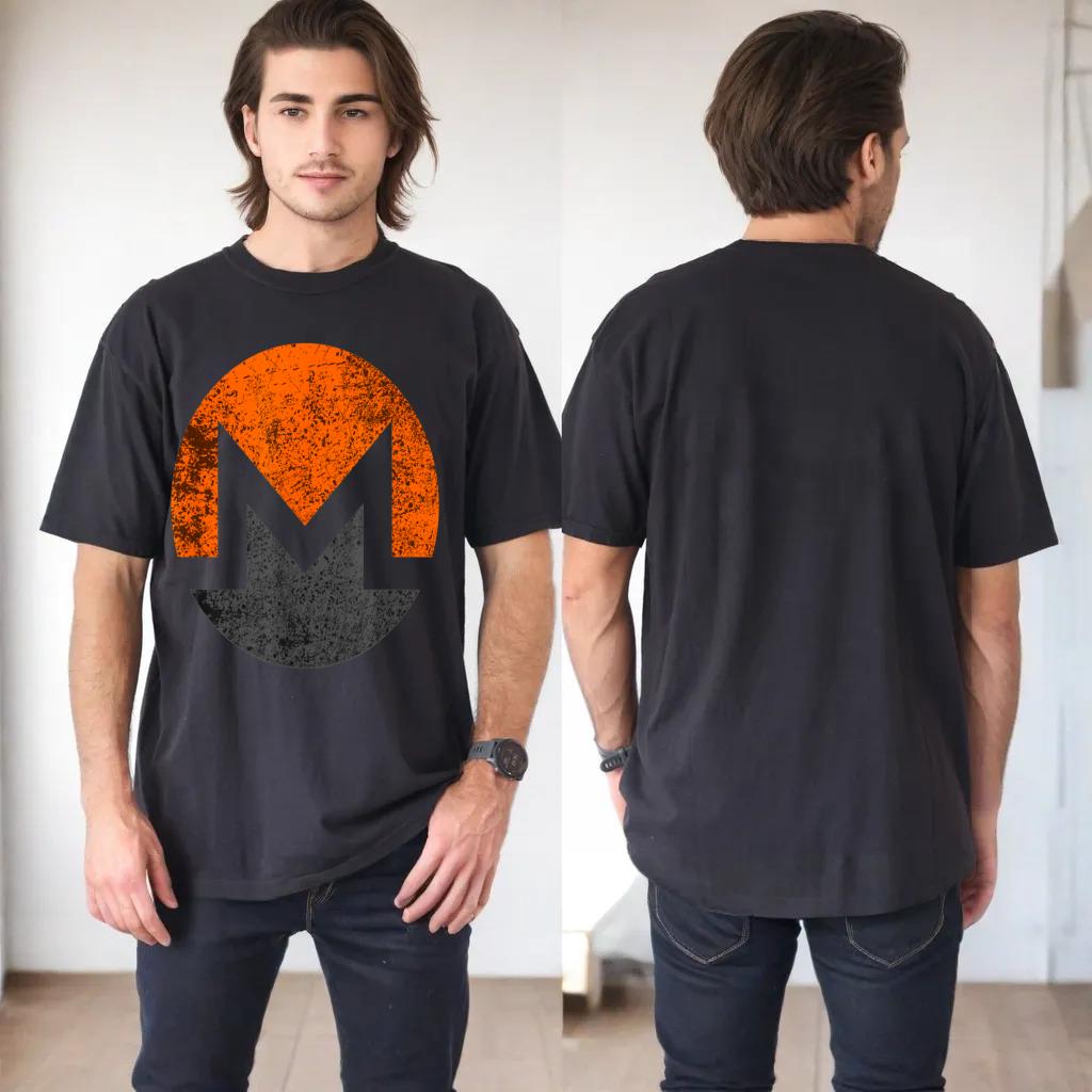 Monero XMR Distressed Vintage Style Cryptocurrency