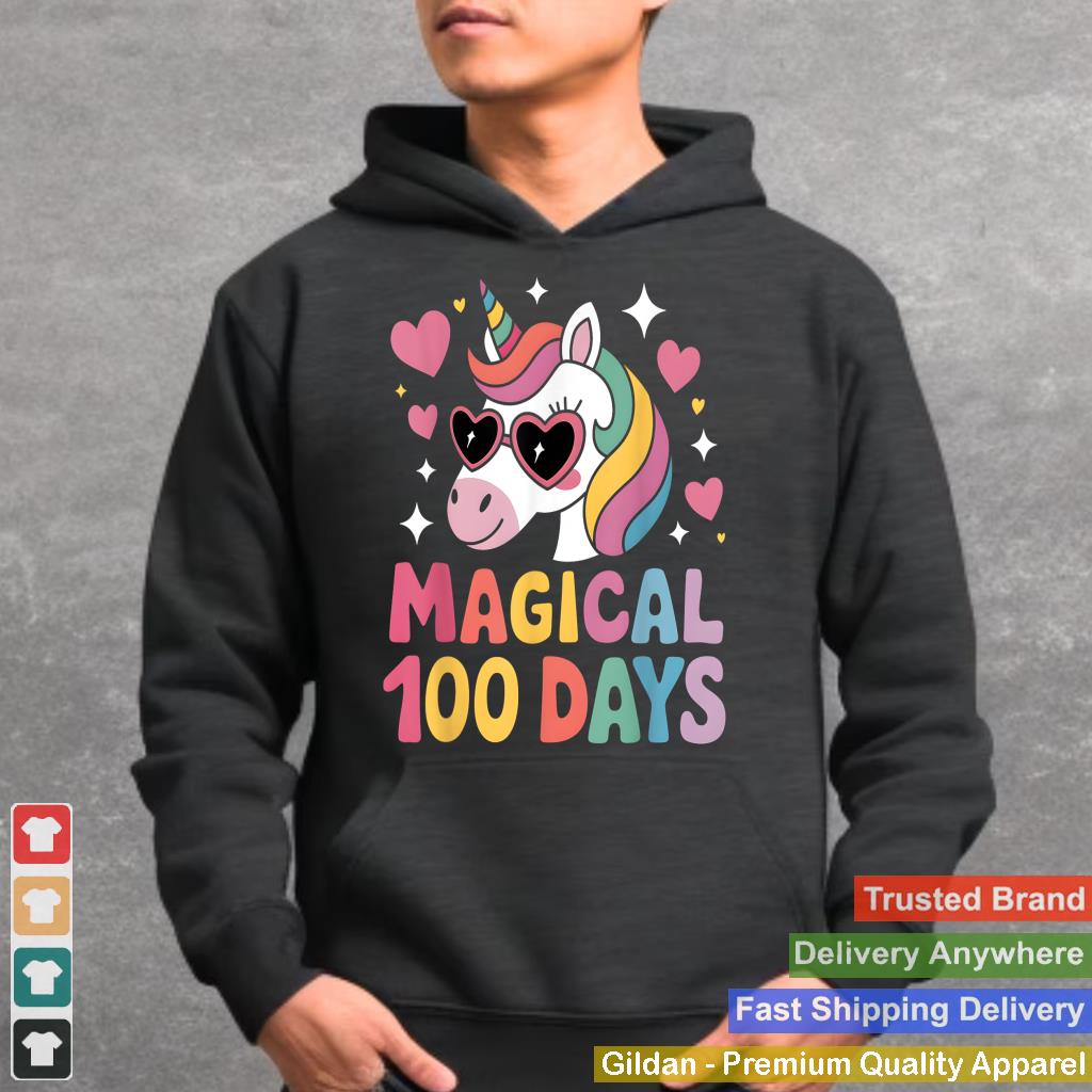 Colorful Unicorn 100 Days Milestone Celebration