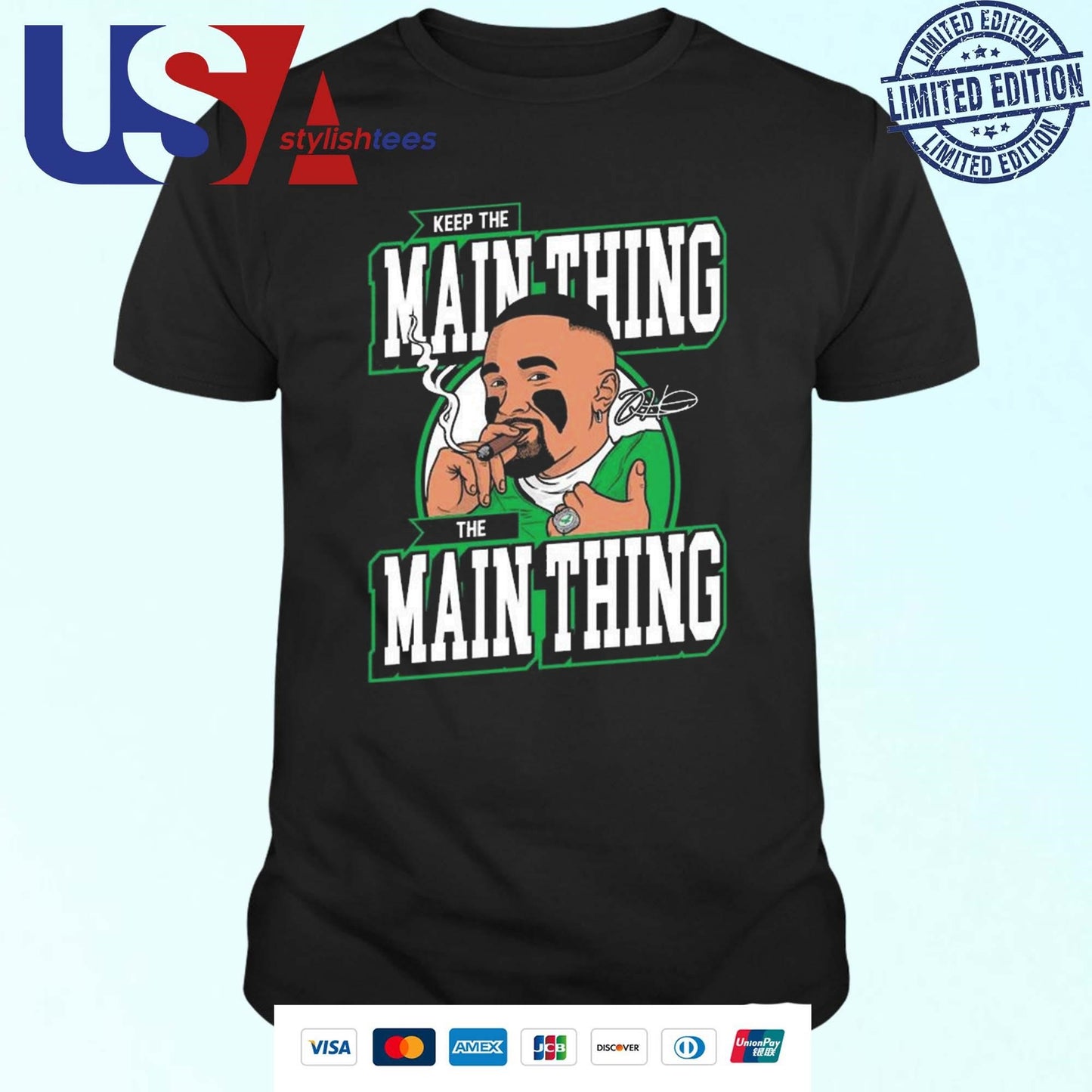 Philly Keep The Main Thing Shirt