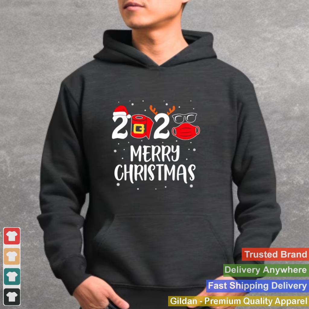 2020 Merry Christmas Santa Reindeer Face Mask shirt