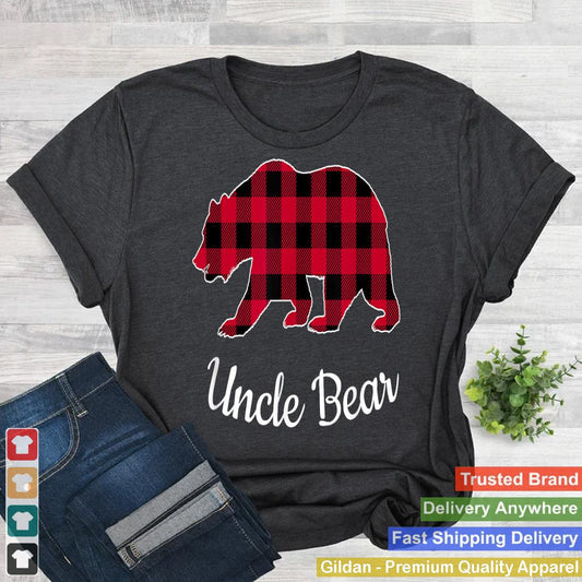 Uncle Bear Pajama Red Buffalo Plaid