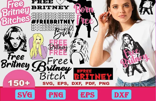 150+ Free Britney Svg Bundle