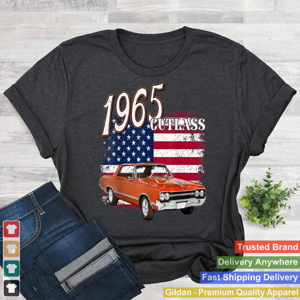 1965 65 Cutlass 442 Classic 4th Of July American Flag