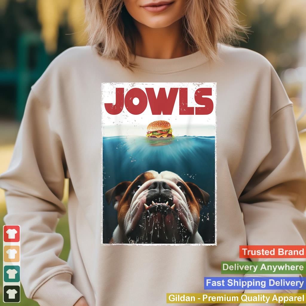 Funny English Bulldog Jowls Burger Bully, Dog Mom, Dog Dad