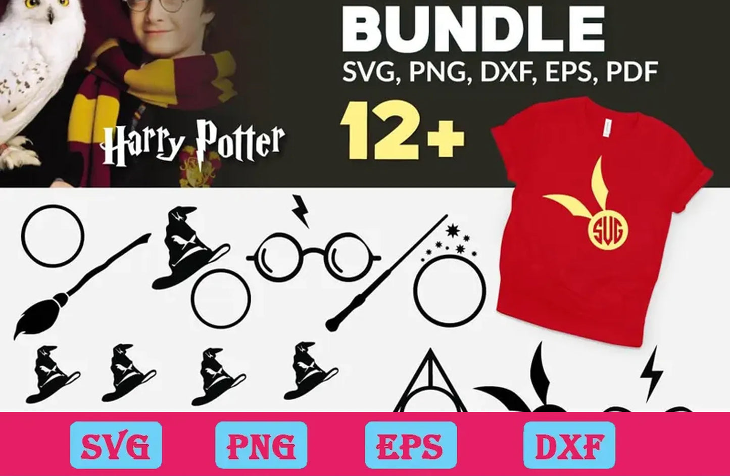 12+ Harry Monogram Bundle