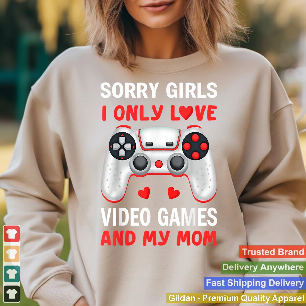 Valentines Day boys kids son Video Games funny gamer hearts