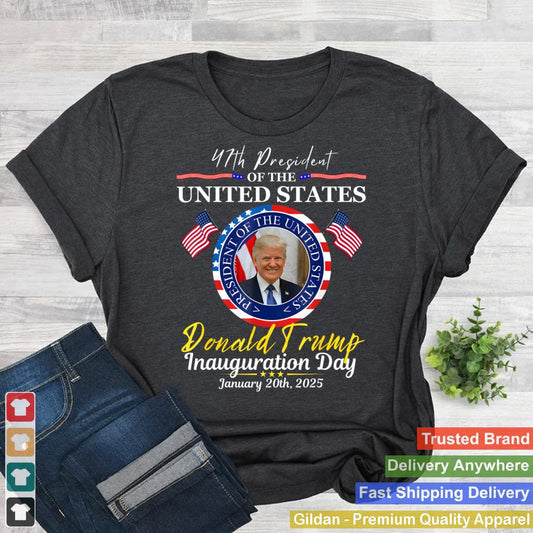 President Donald Trump Inauguration Day 2025 Memorabilia Pullover Hoodie_2