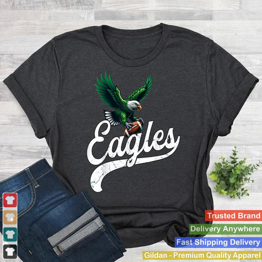 Vintage Eagles Inspirational Fly Bird Flying Eagles Retro