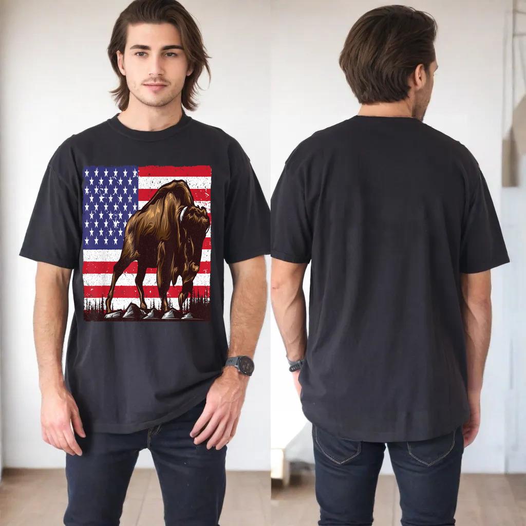 Cool Bison Design For Men Women Kids Buffalo Bison Lovers_18