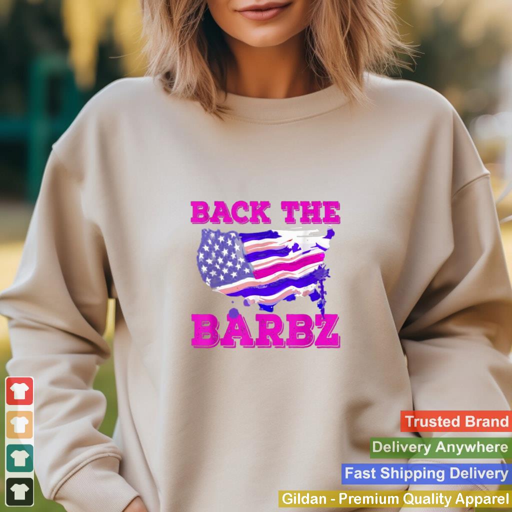 Back The Barbz Love American Flag Supporter Shirt