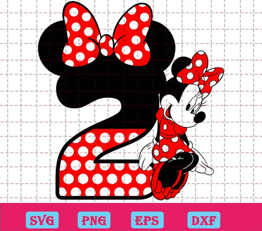 Minnie Mouse Birthday Girl Svg Free