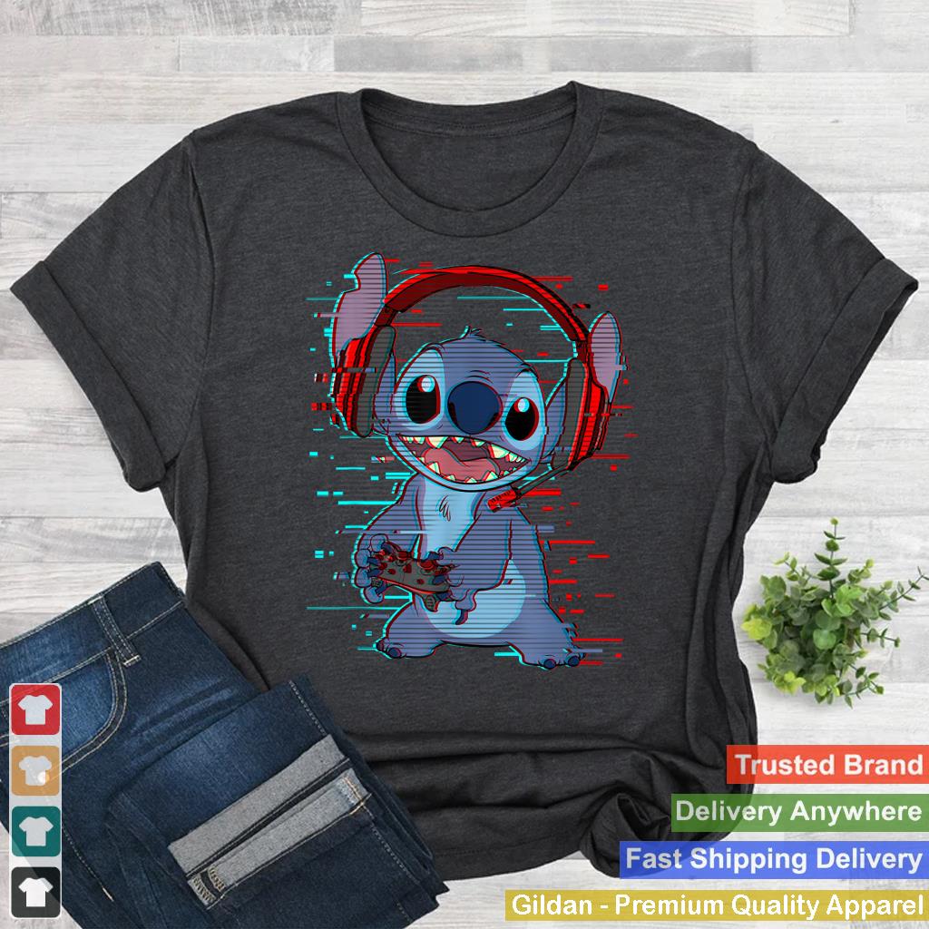 Disney Lilo & Stitch Gamer Glitch Headset and Controller