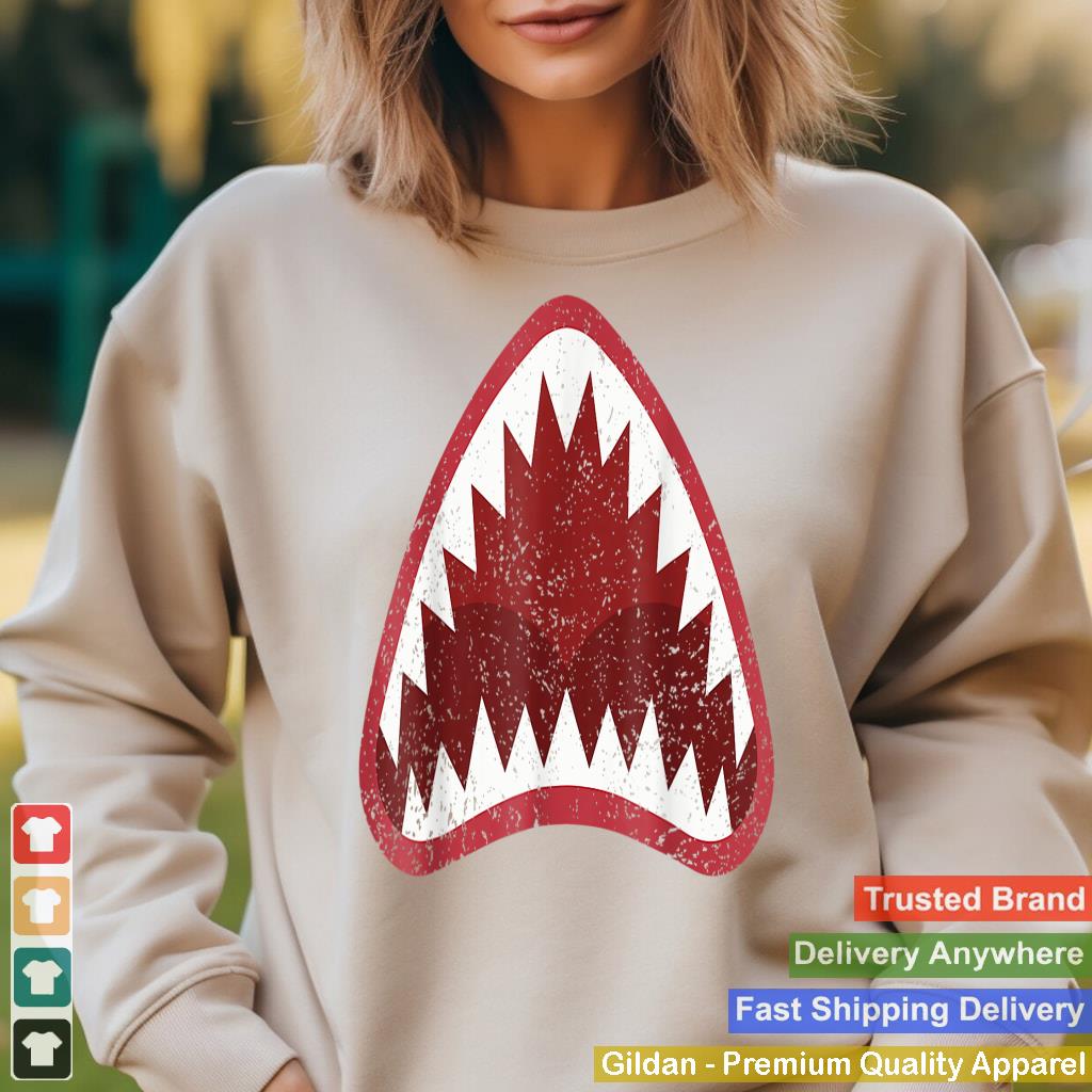 Great Shark Face Graphic Ocean Bite Lover Cool