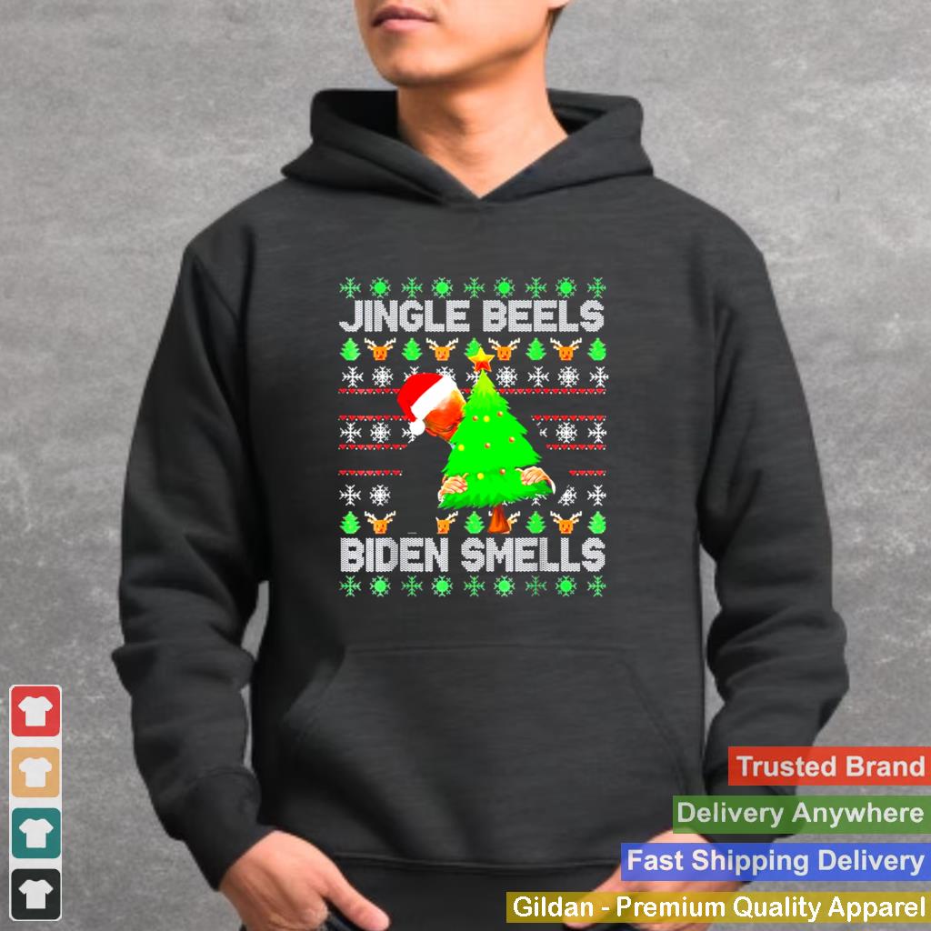 Anti Biden Jingle Bells Biden Smells Uglys Christmas T Shirt