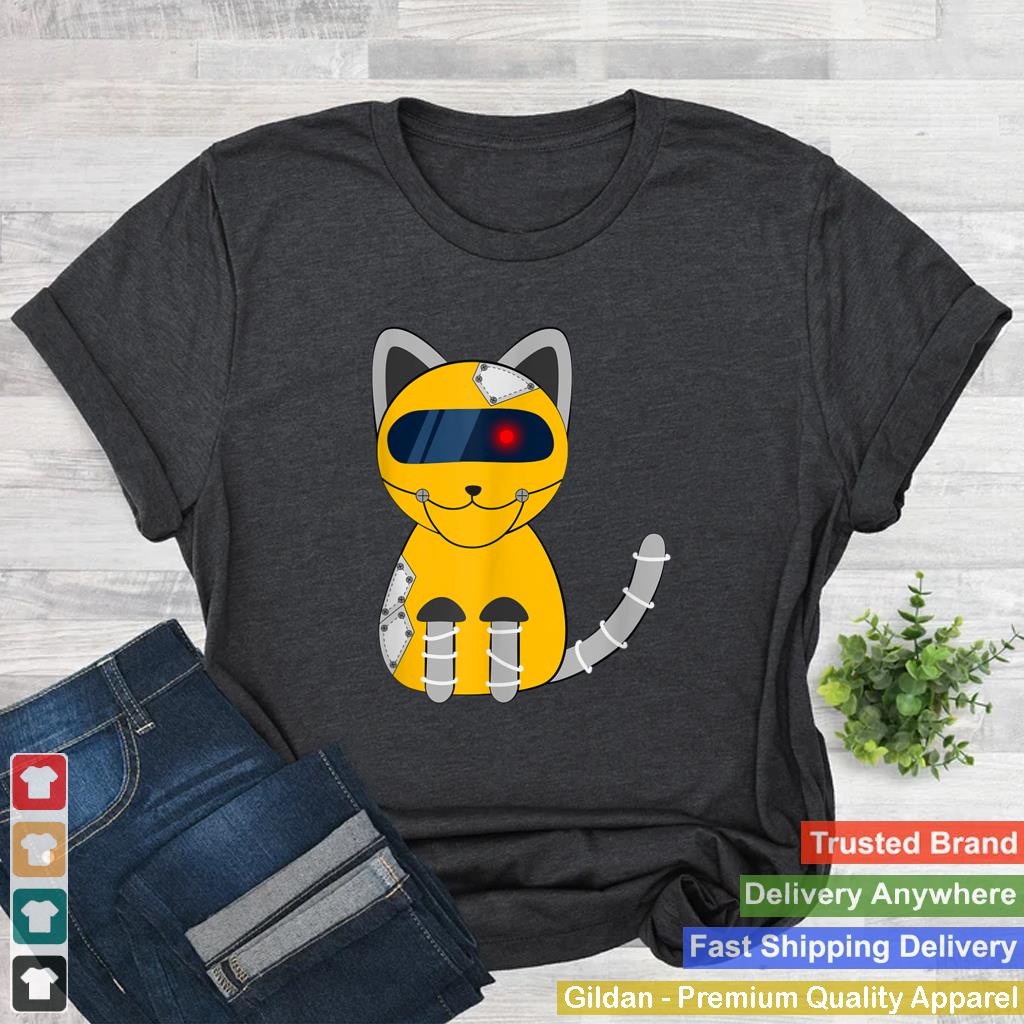 Animatronic Cat Halloween Party T Shirt