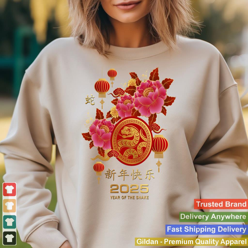 Year Of The Snake 2025 Lunar New Year Chinese New Year 2025 Long Sleeve