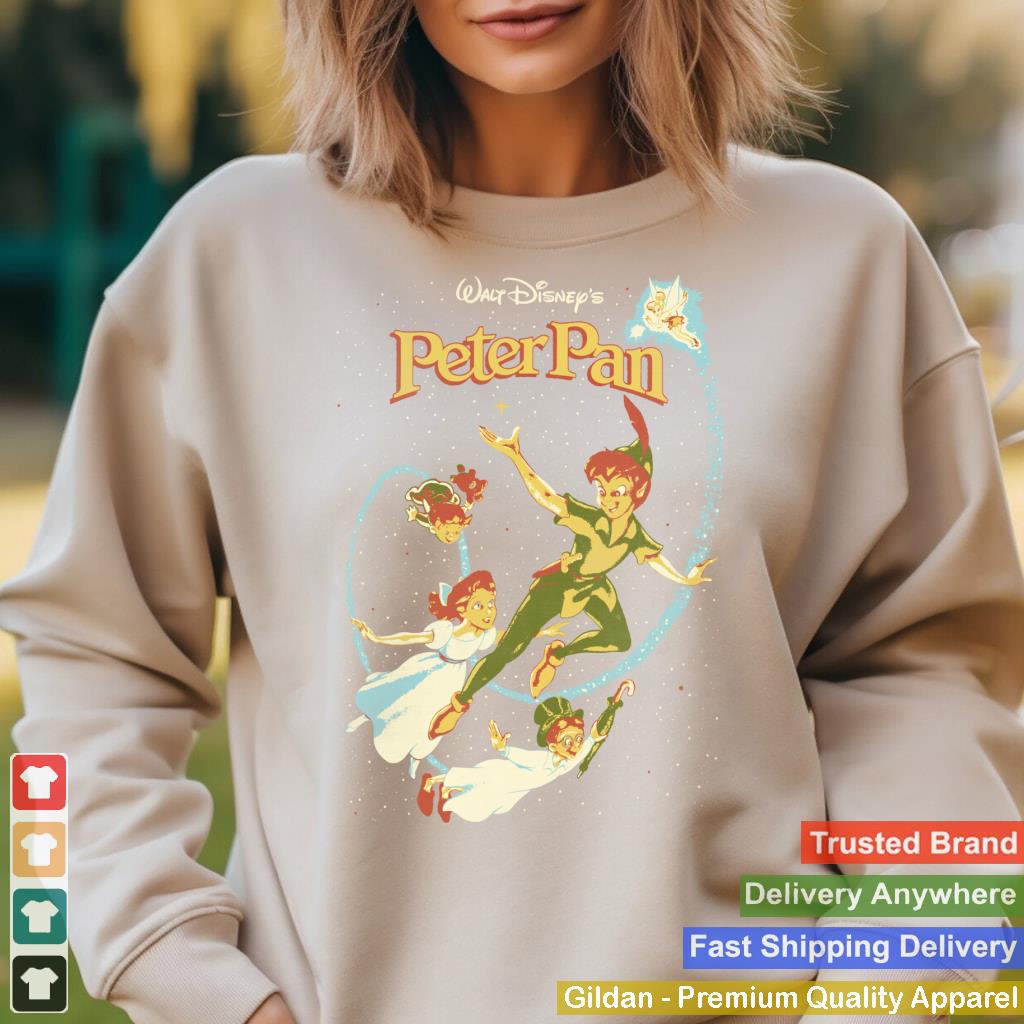 Disney Peter Pan Darling Flight Vintage Graphic Sweatshirt Sweatshirt