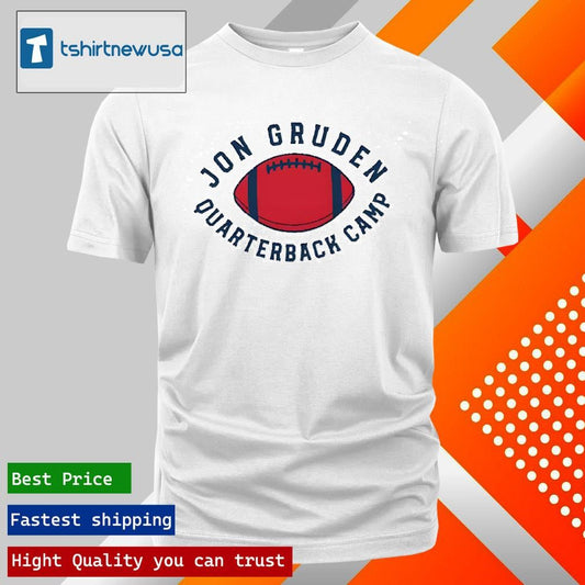 Top Jon Gruden QB Quarterback Camp 2025 T Shirt