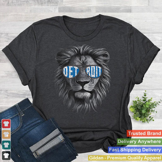 Funny Lion Lovers Wearing Glasses Retro Vintage Style